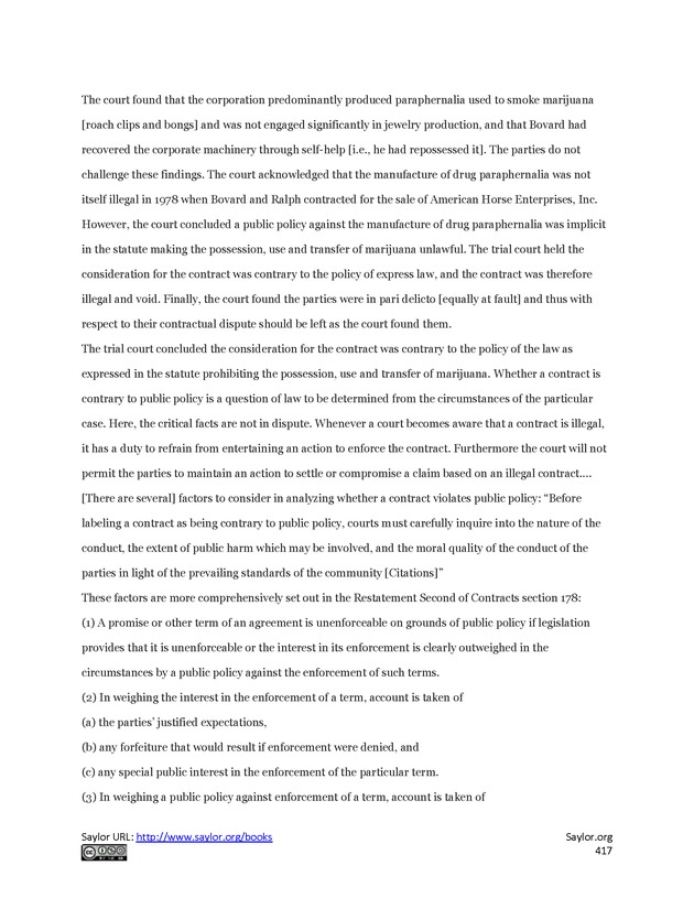 Business Law and the Legal Environment - Page 417